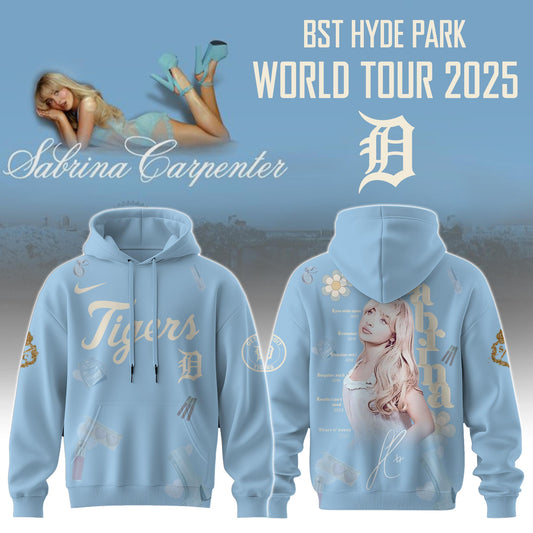 D Tigers x Sabrina Carpenter “Short n’ Sweet Tour” Hoodie Editions Limited +Selling Out Fast
