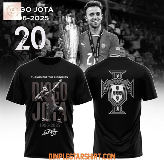 Diogo Jota Thank You For Memories T-Shirt