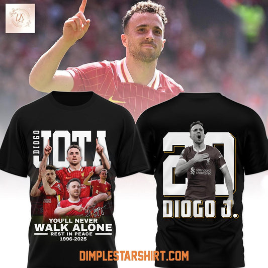 Diogo Jota Thank You For Memories T-Shirt
