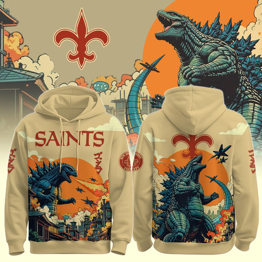 NO Saints Special Godzilla Limited Edition Hoodie