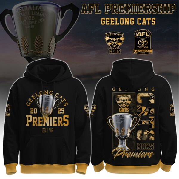 GEELONG CATS– AFL 2025 Champions Hoodie
