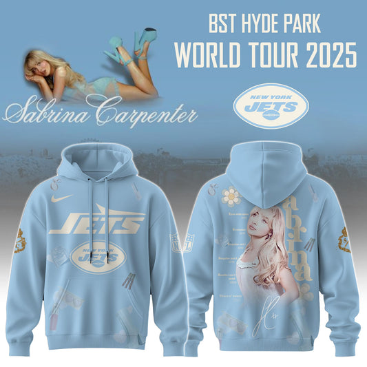 NY Jets x Sabrina Carpenter “Short n’ Sweet Tour” Hoodie Editions Limited +Selling Out Fast
