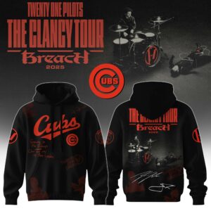 Baseball x Twenty One Pilots The Glancy Tour 2025 Hoodie Limited Edition