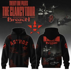 Baseball x Twenty One Pilots The Glancy Tour 2025 Hoodie Limited Edition