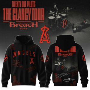 Baseball x Twenty One Pilots The Glancy Tour 2025 Hoodie Limited Edition