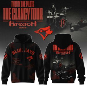 Baseball x Twenty One Pilots The Glancy Tour 2025 Hoodie Limited Edition