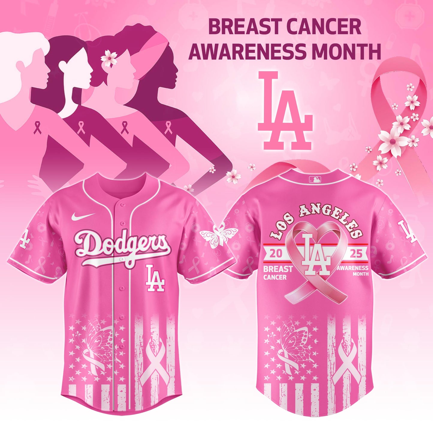 LAD Special Breast Cancer Awareness Month Limited Edition Jersey