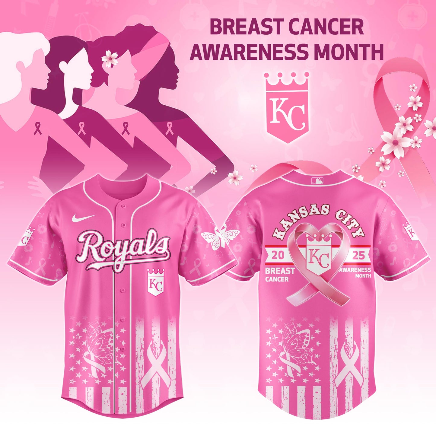 KC Special Breast Cancer Awareness Month Limited Edition Jersey