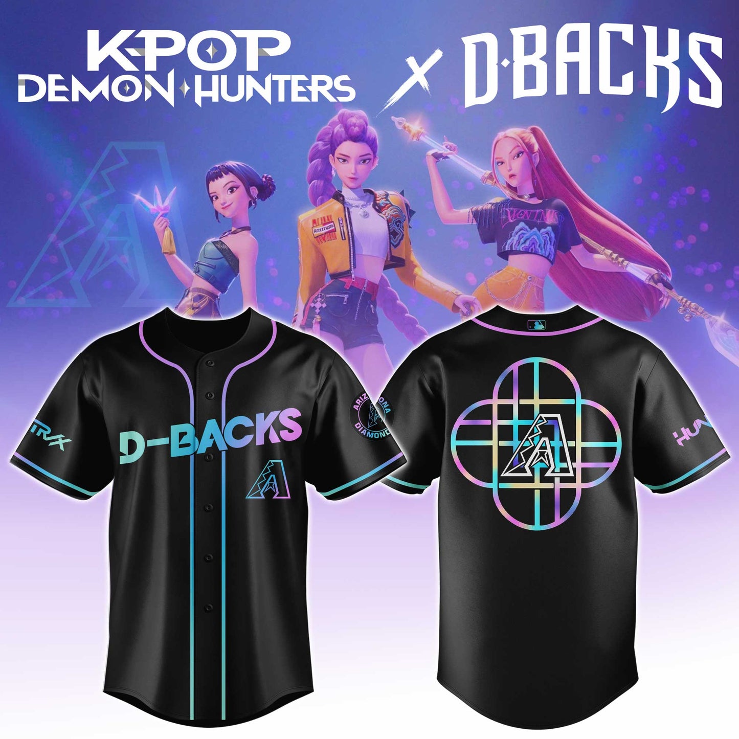 MLB x KPop Demon Hunters Movie Jersey Editions Limited 2025