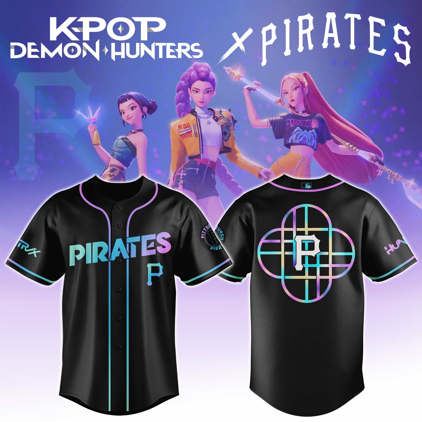 MLB x KPop Demon Hunters Movie Jersey Editions Limited 2025