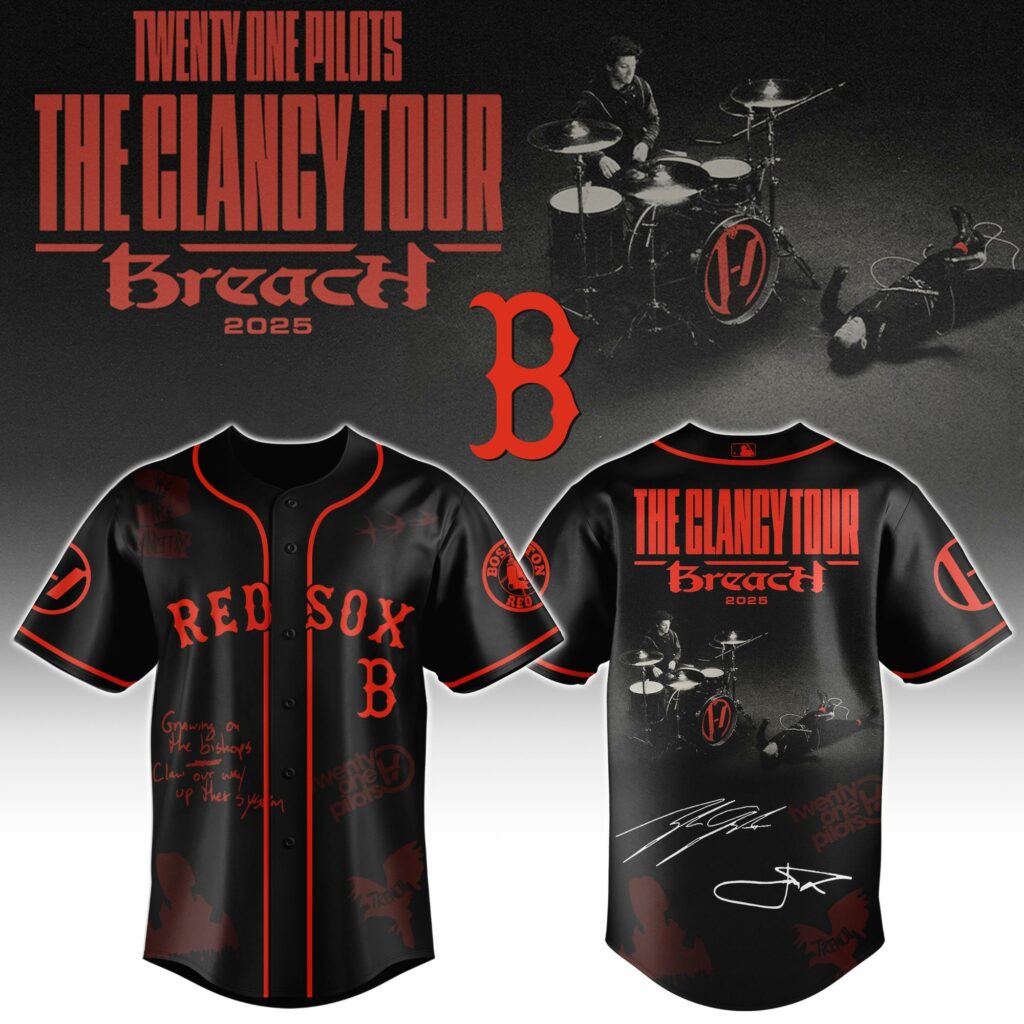 Baseball x Twenty One Pilots – “The Clancy World Tour” Jersey