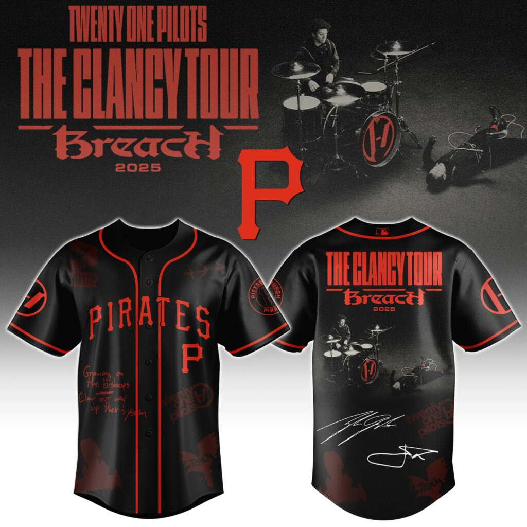 Baseball x Twenty One Pilots – “The Clancy World Tour” Jersey