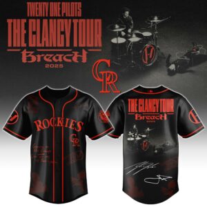 Baseball x Twenty One Pilots – “The Clancy World Tour” Jersey