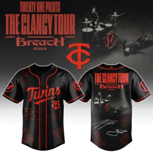 Baseball x Twenty One Pilots – “The Clancy World Tour” Jersey