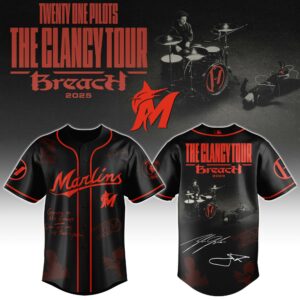 Baseball x Twenty One Pilots – “The Clancy World Tour” Jersey