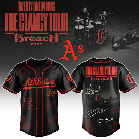 OAK x Twenty One Pilots _ The Clancy World Tour Jersey Limited Edition