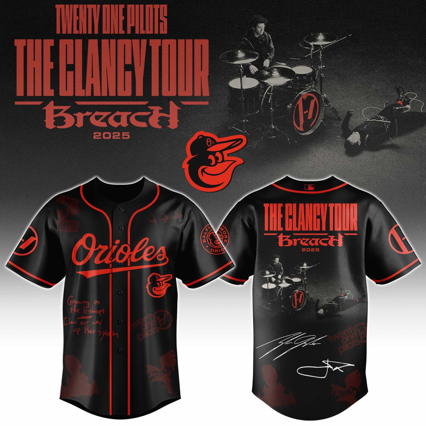 BAL x Twenty One Pilots – “The Clancy World Tour” Jersey