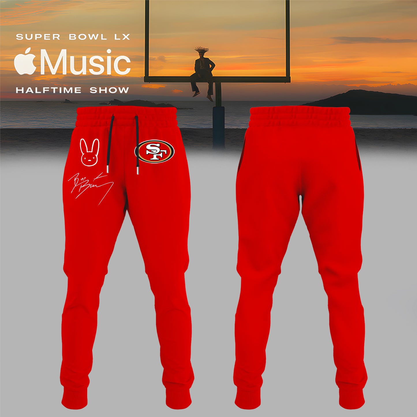 ALL TEAM NFL x Bad Bunny Super Bowl 2026 Combo Hoodie V3