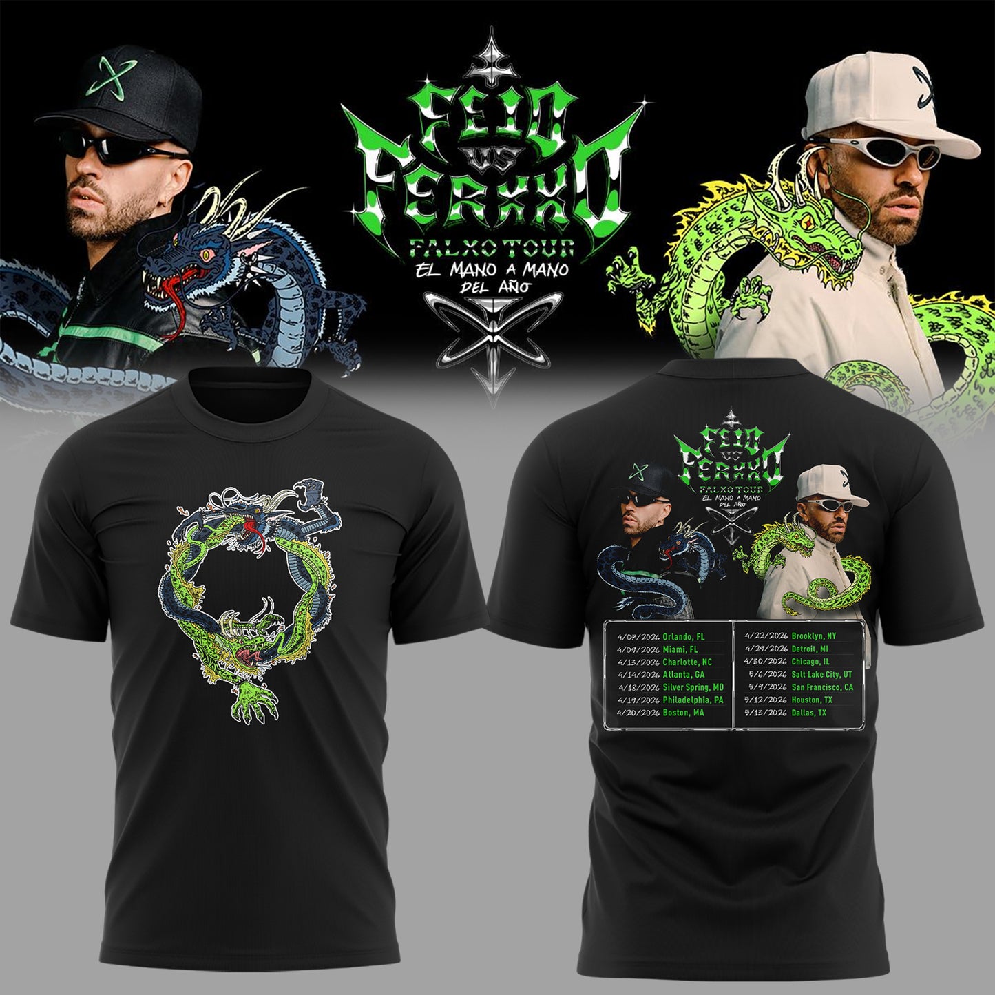 Falxo Tour 2026 Limited Edition T-Shirt