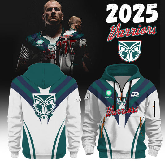 New Zealand Warriors ‘Dear Warrior’ HOODIE JACKET 2025
