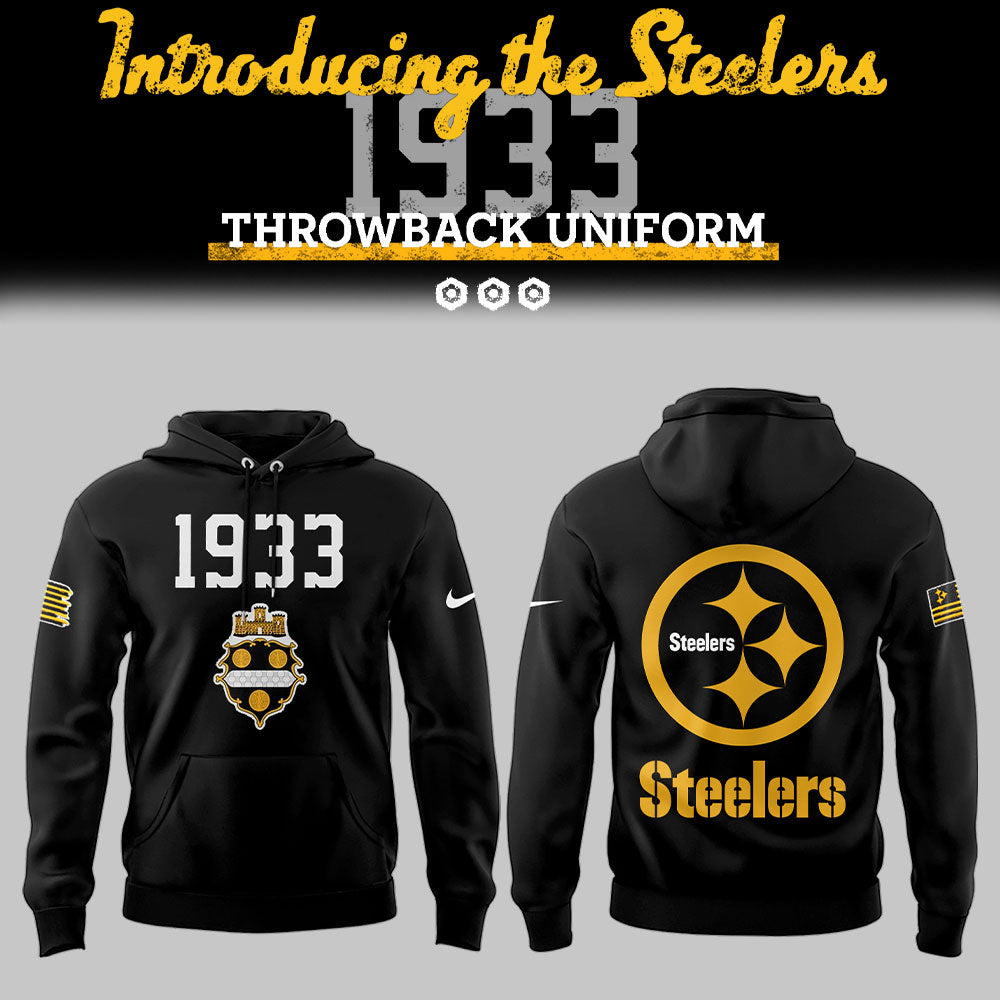 Limited Edition Steelers Football 1933 Legacy Hoodie