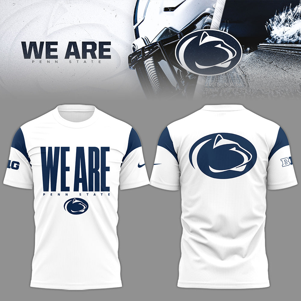 Penn State Big10 2024 Limited White Out Energy T-Shirt
