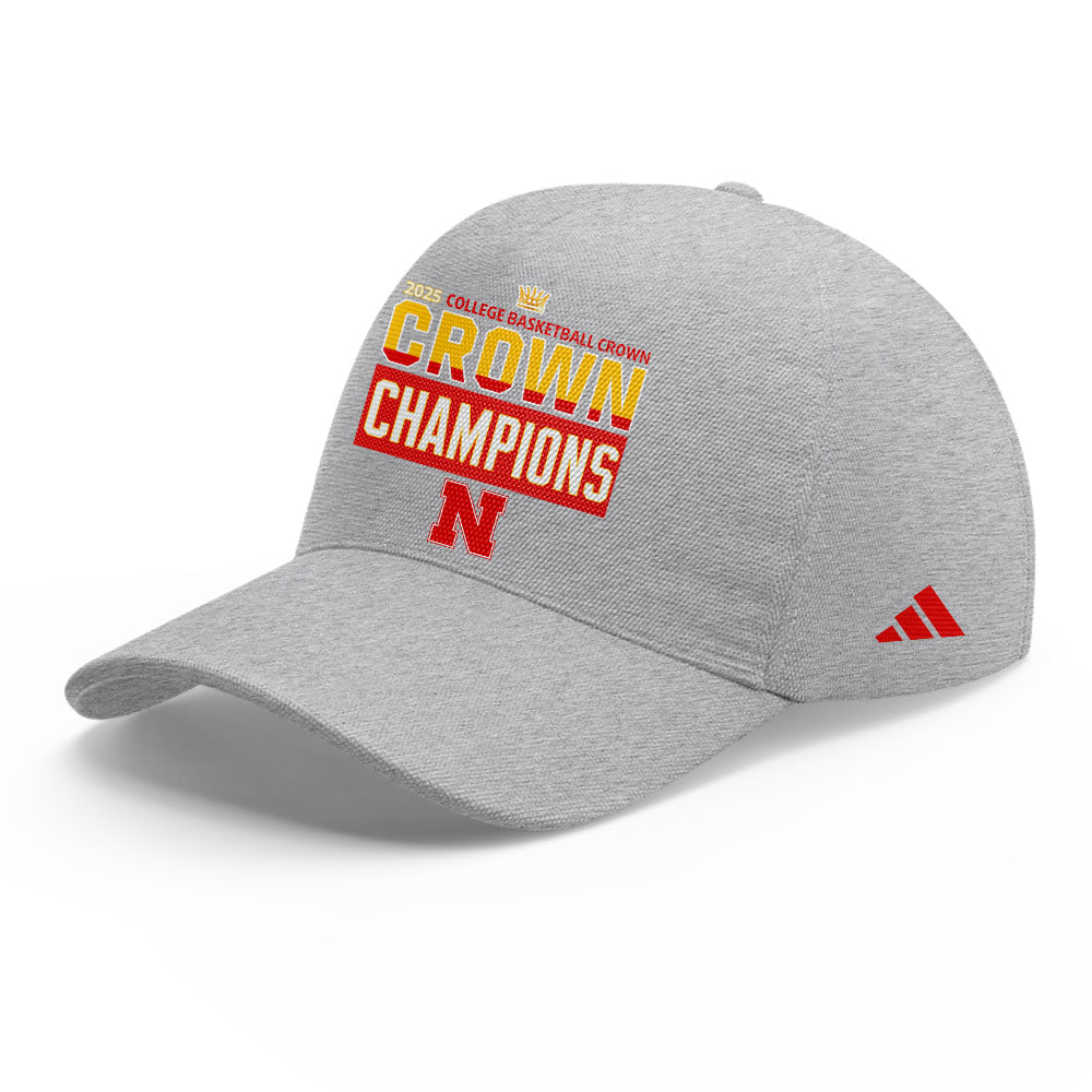 Nebraska Men’s Basketball “2025 College Basketball Crown Champions” TShirt
