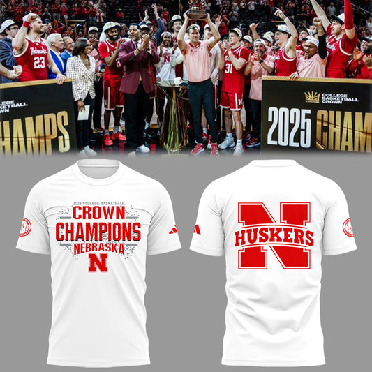 Nebraska Men’s Basketball “2025 College Basketball Crown Champions”