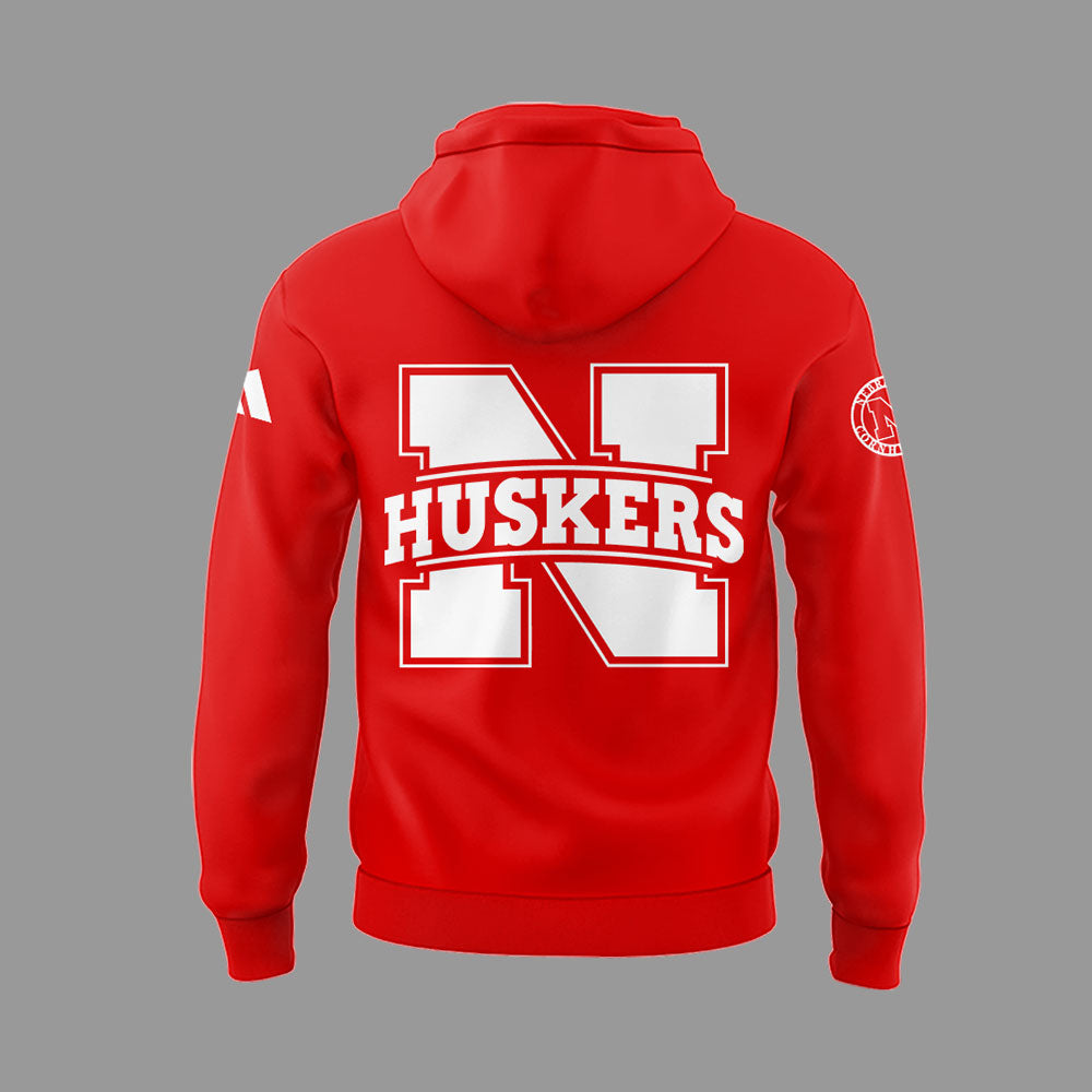 Nebraska Men’s Basketball “2025 College Basketball Crown Champions” Hoodie
