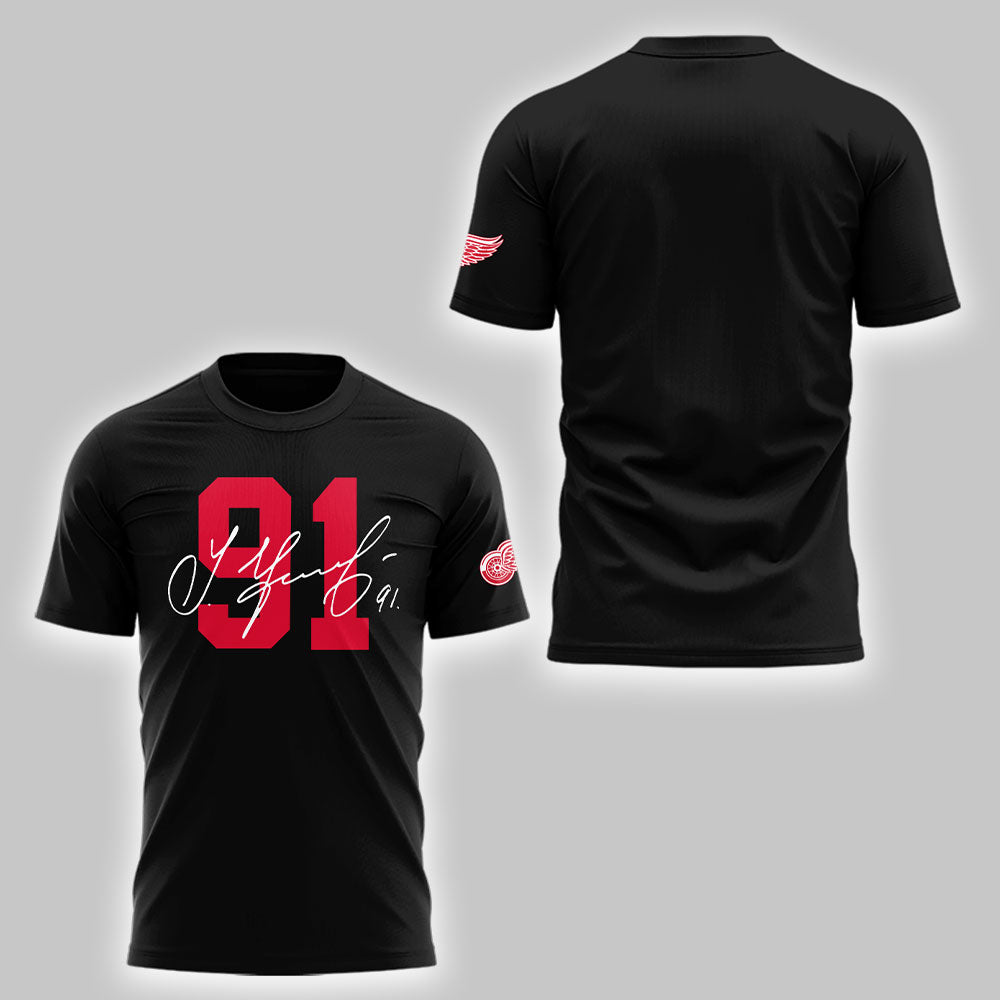 Limited Edition Red Wings Forever Sergei Fedorov 2025 2025 T-Shirt