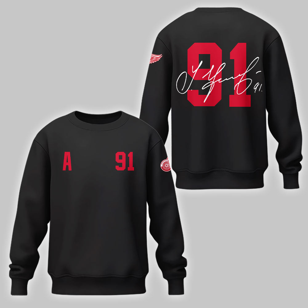 Limited Edition Red Wings Forever Sergei Fedorov 2025 Sweatshirt