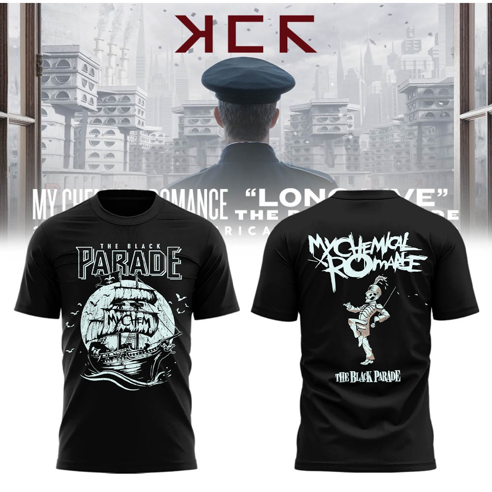 Limited Edition “Long Live: The Black Parade Tour 2025 x Tampa” Tshirt
