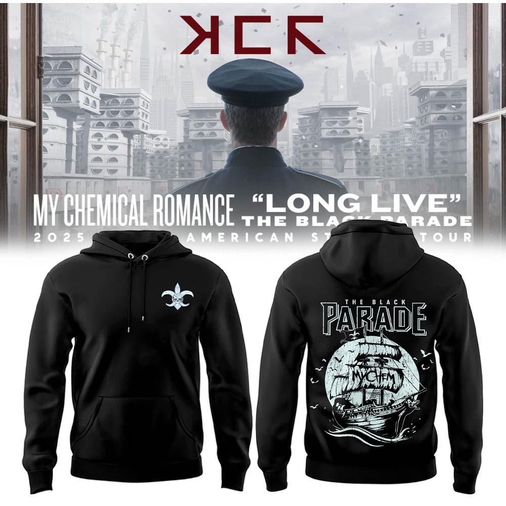 Limited Edition “Long Live: The Black Parade Tour 2025 x Tampa” Hoodie