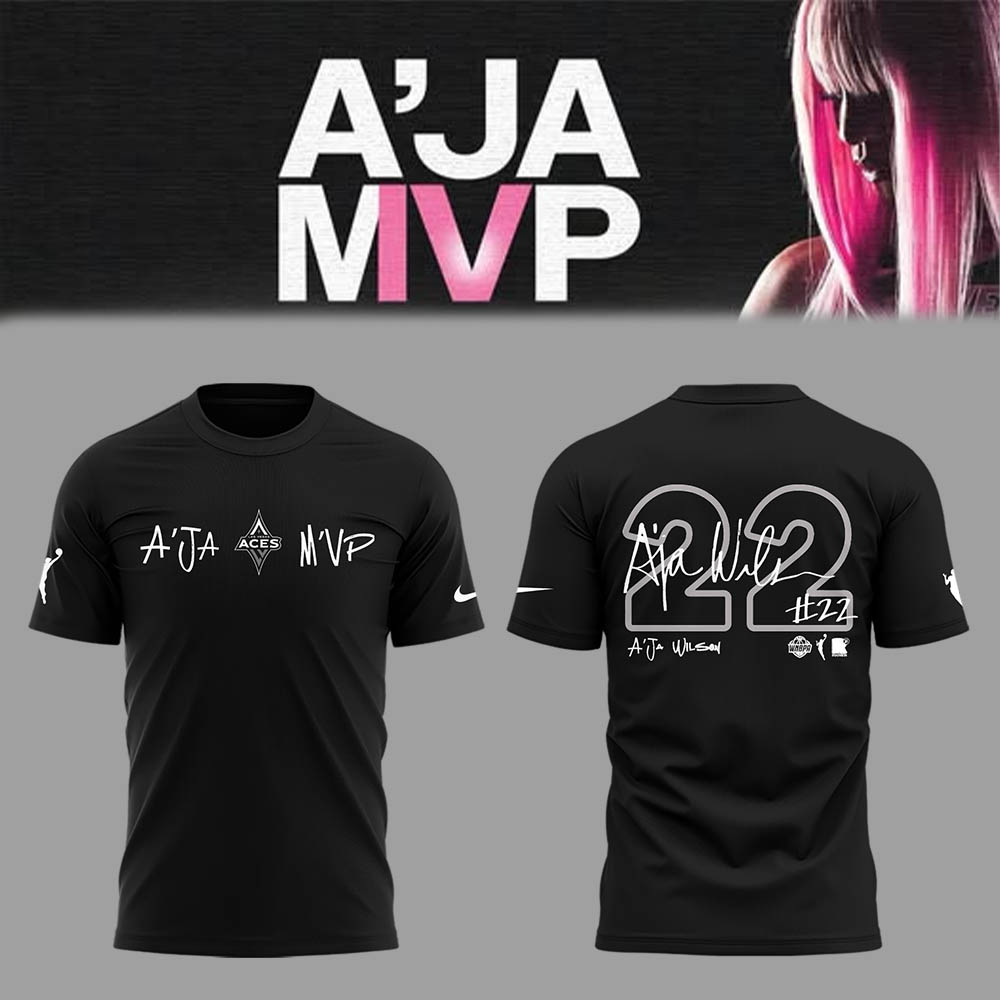 Limited Edition LV Aces x A’JA MVP 2025 Tshirt