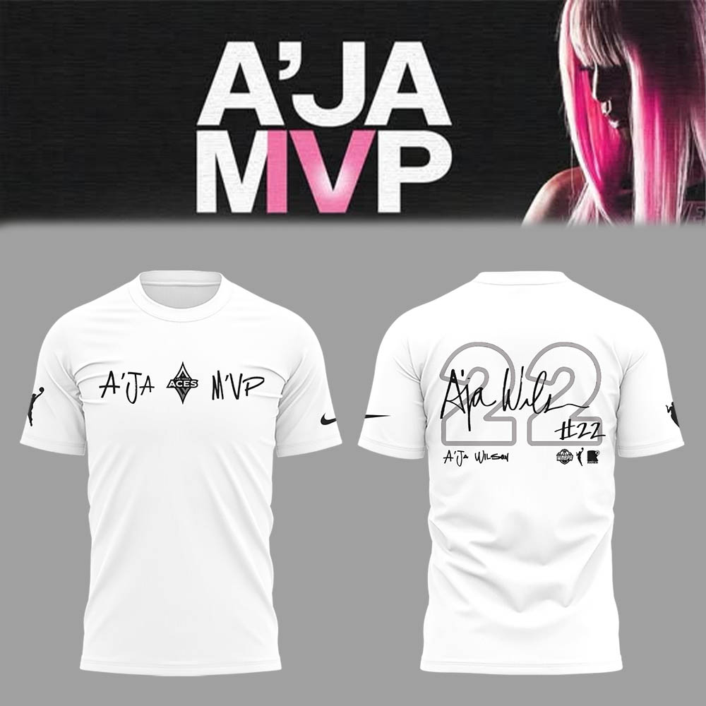 Limited Edition LV Aces x A’JA MVP 2025 Tshirt