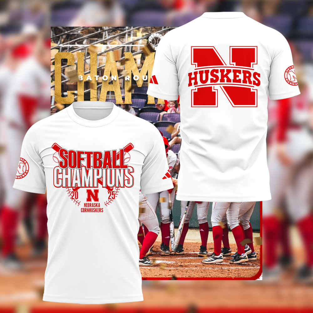 Nebraska Softball Won The 2025 Baton Rouge Regional TShirt