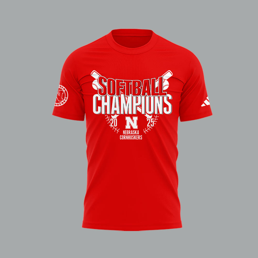 Nebraska Softball Won The 2025 Baton Rouge Regional Champions” TShirt