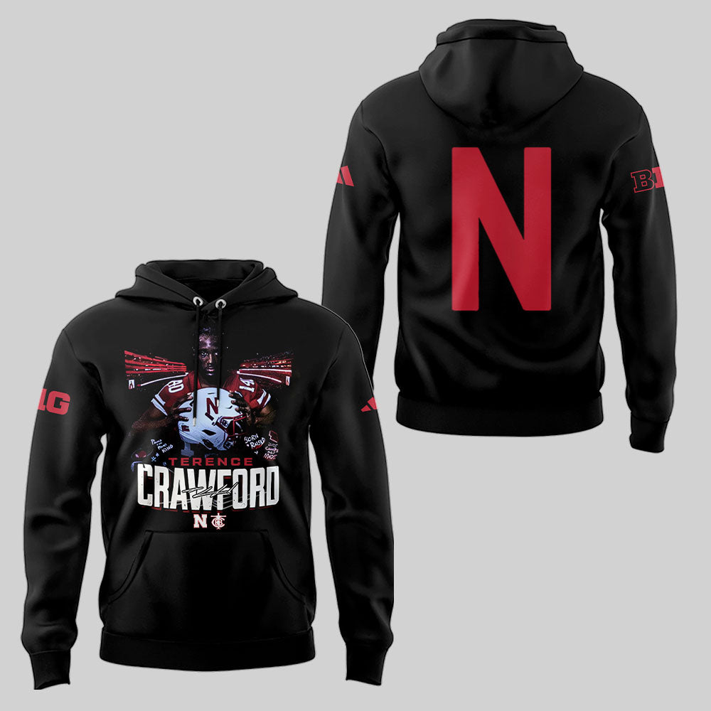 Limited Edition Nebraska Football x Crawford Hoodie