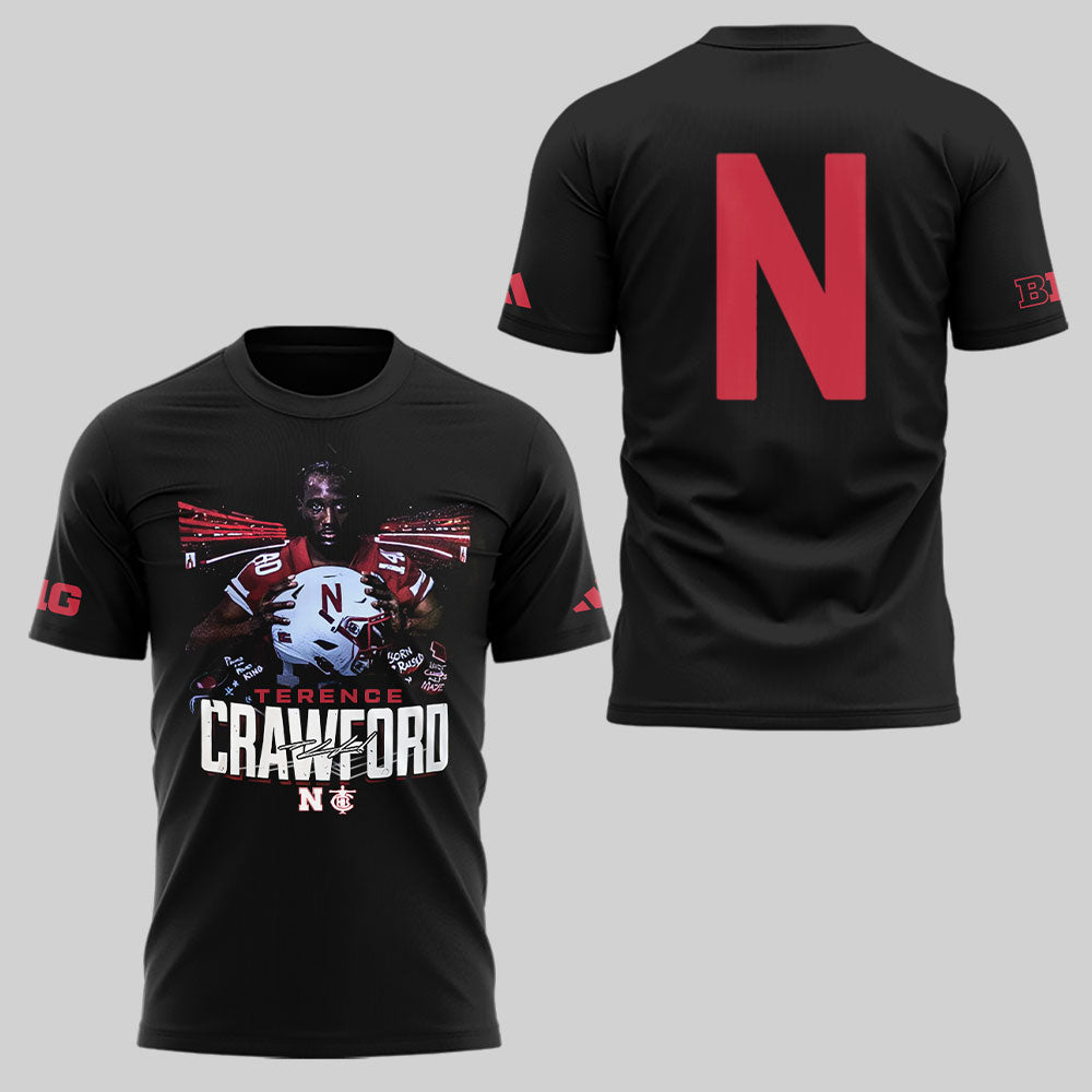 Limited Edition Nebraska Football x Crawford TShirt
