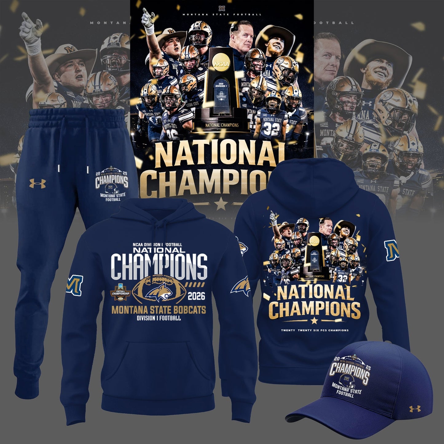 Limited Edition MSU Champions Combo Hoodie