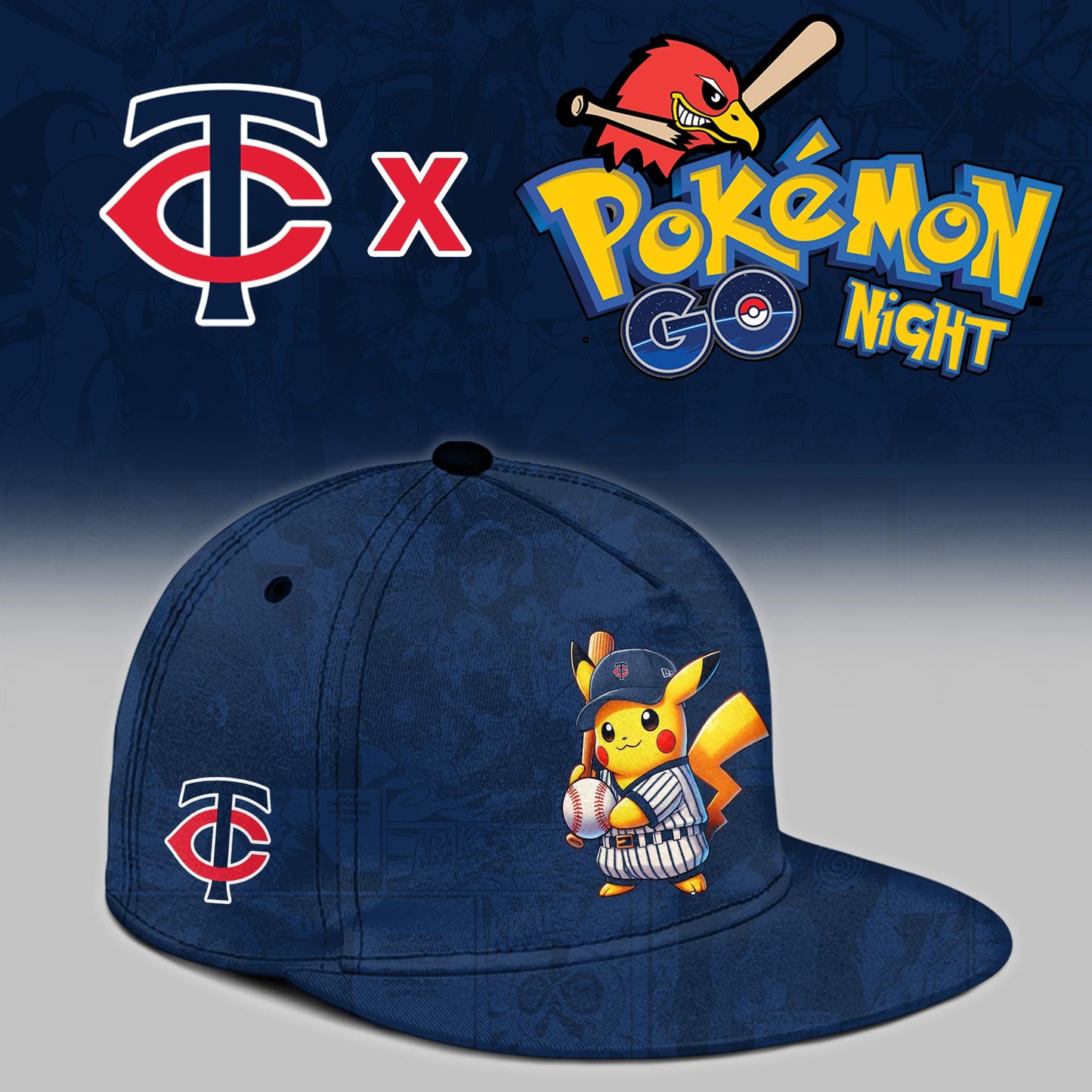 Minnesota Twins 2025 Pokémon GO Night Limited Jersey
