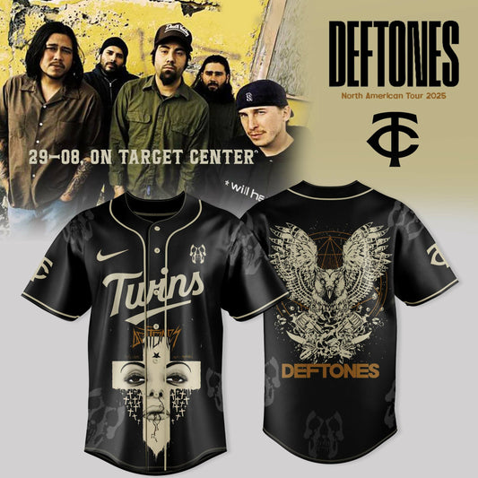 Minnesota Twins X DEFTONES NA TOUR FALL 2025 Jersey