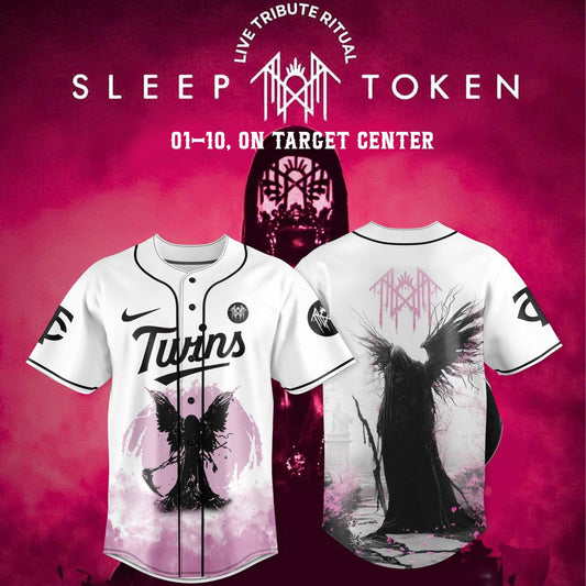 Minnesota Twins x Sleep Token: Even in Arcadia Tour Merch Jersey
