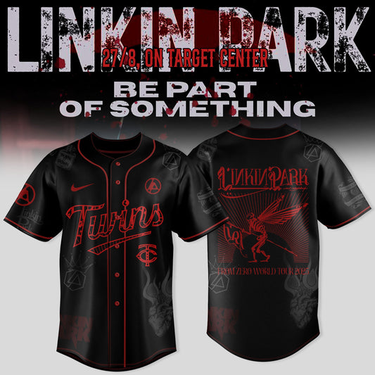 Minnesota Twins x LINKIN PARK: From Zero World Tour 2025 Jersey