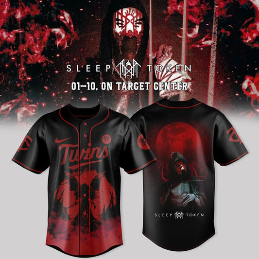Minnesota Twins x Sleep Token: Even in Arcadia Tour Merch Jersey