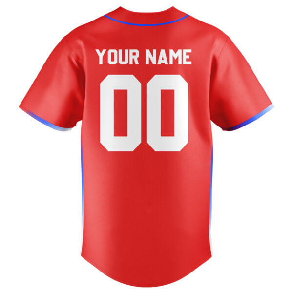 Puerto Rico National Basketball Team – 2025 FIBA Jersey Baseball Custom