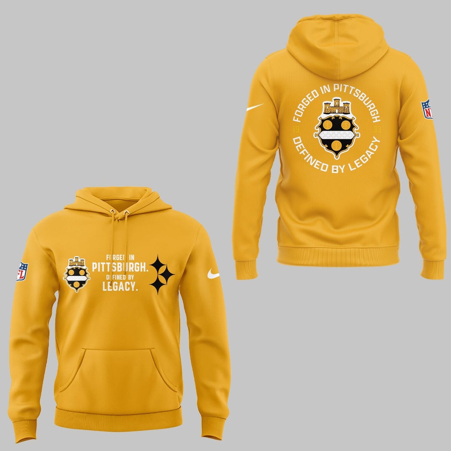 Limited Edition Steelers The 1933 Legacy Collection Hoodie