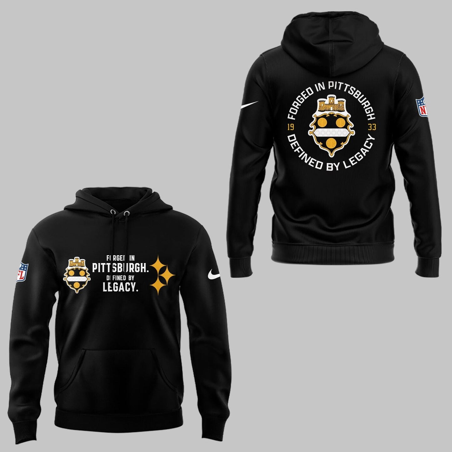 Limited Edition Steelers The 1933 Legacy Collection Hoodie