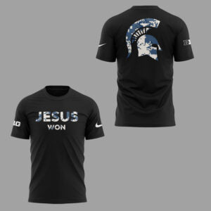 Limited Edition Michigan Spartans x Jesus Won 2025 Tshirt