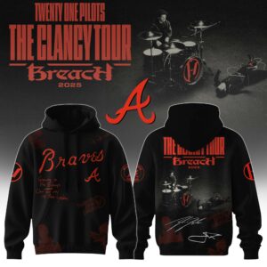 Baseball x Twenty One Pilots The Glancy Tour 2025 Hoodie Limited Edition